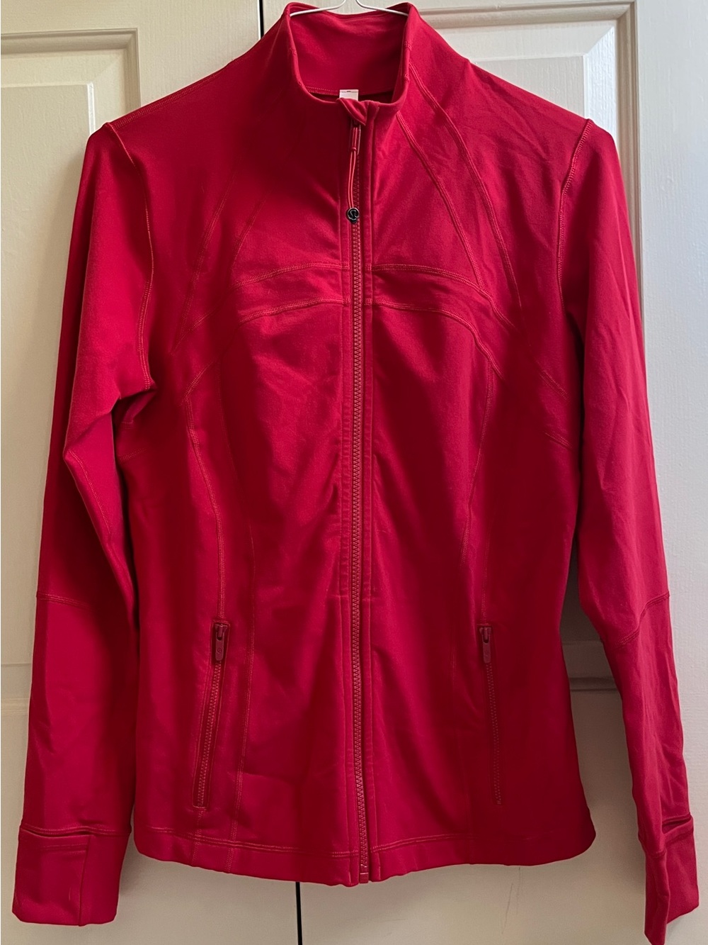 LN!🍒LULULEMON sz 12 DEFINE Jacket DARK RED *LUON ~ VHTF COLOR & SIZE!!